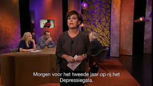 Depressiegala Jacobine op zondag